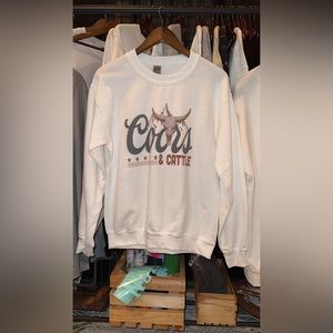 Coors & Cattle sweatshirt!